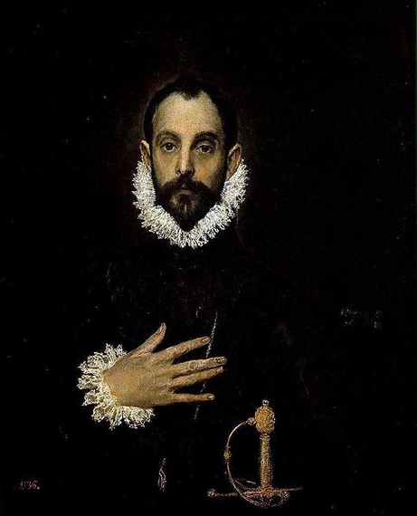 Museo del Prado - El Greco: El Caballero de la mano en el pecho