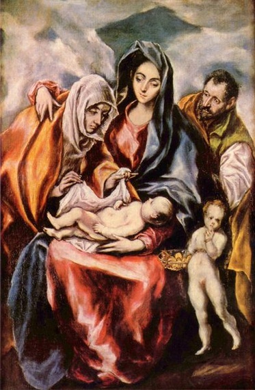 Museo del Prado - El Greco: Sagrada Familia