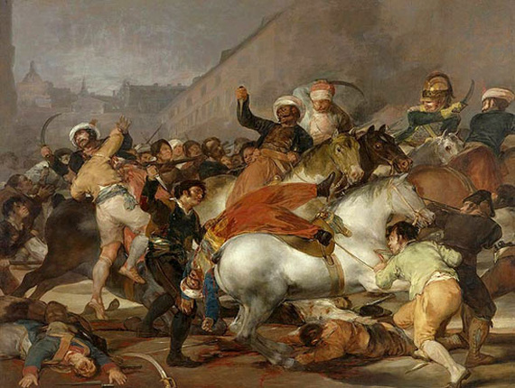Museo del Prado - Francisco de Goya: La carga de los mamelucos
