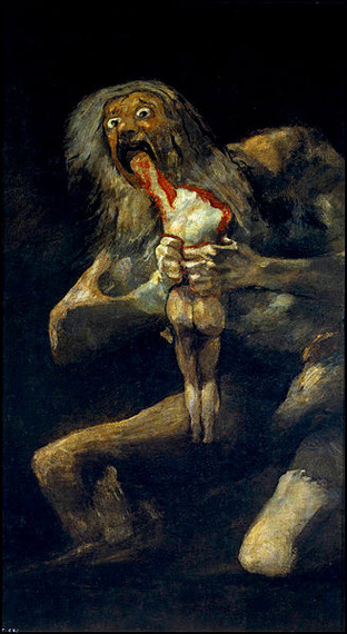 Museo del Prado - Francisco de Goya: Saturno devorando a sus hijos