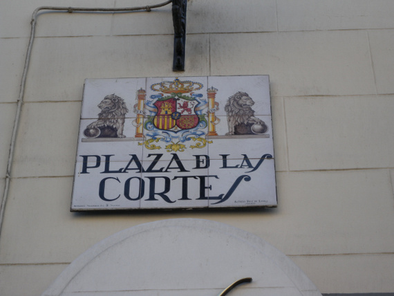 Plaza de Las Cortes - Madrid