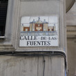 <p><b>Calle de Las Fuentes </b>- Madrid</p>